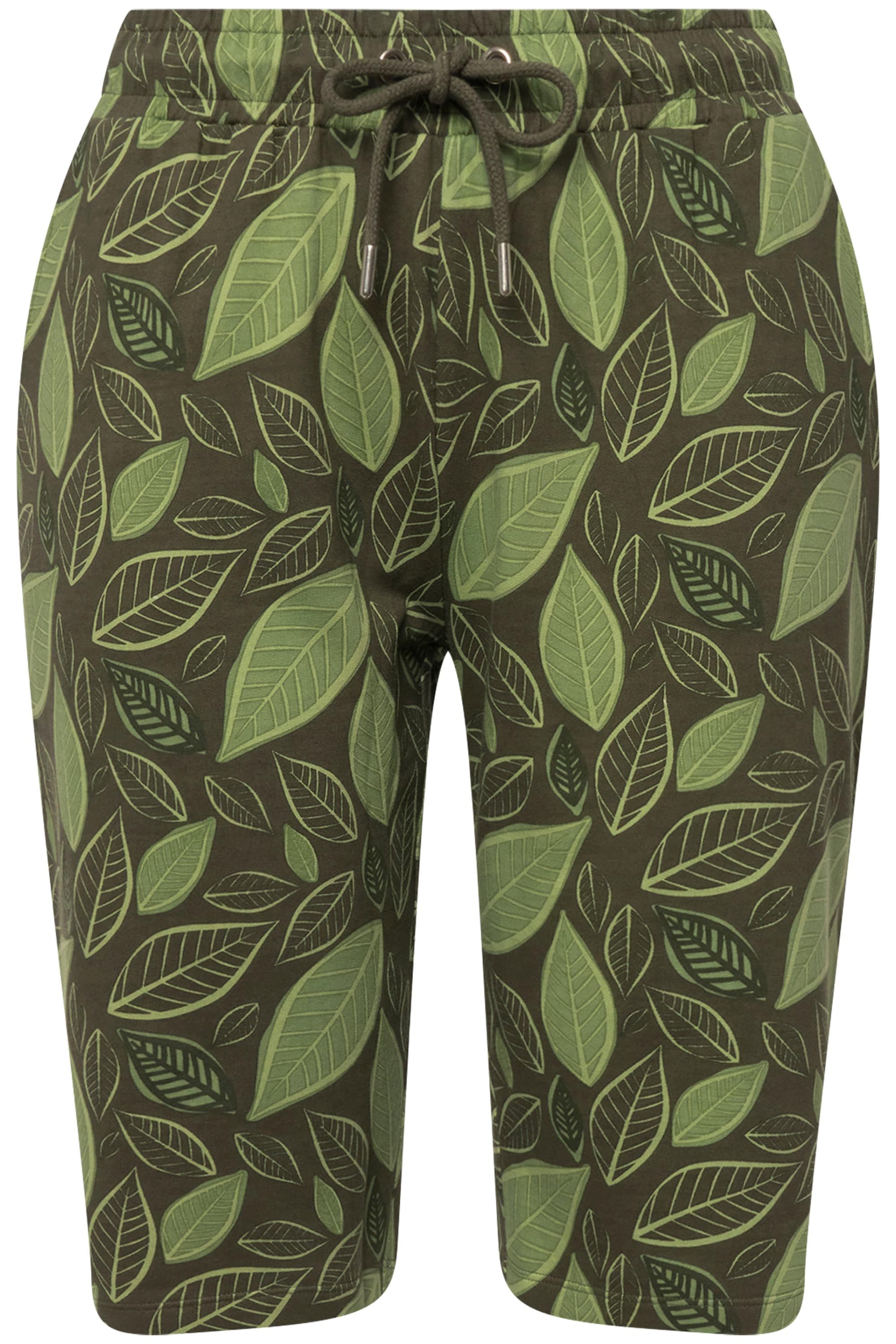 Janet & Joyce Jeansshorts Sweat-Shorts Allover-Muster günstig online kaufen