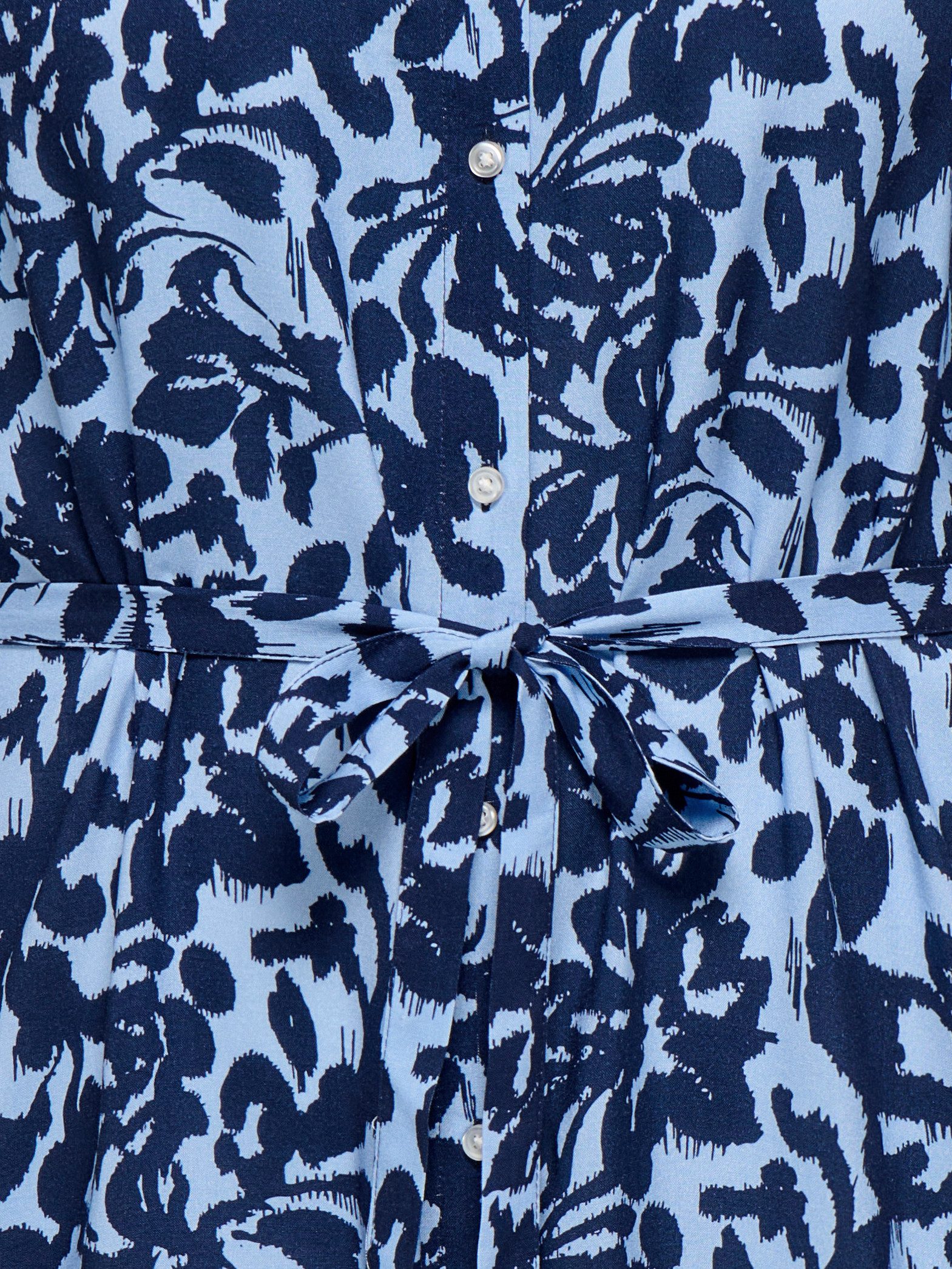 ONLY CARMAKOMA Blusenkleid CARYASMIN S/S SHIRT DRESS WVN NOOS