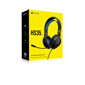 Corsair HS35 V2 Multiplatform Gaming Headset, Blue - EU Gaming-Headset