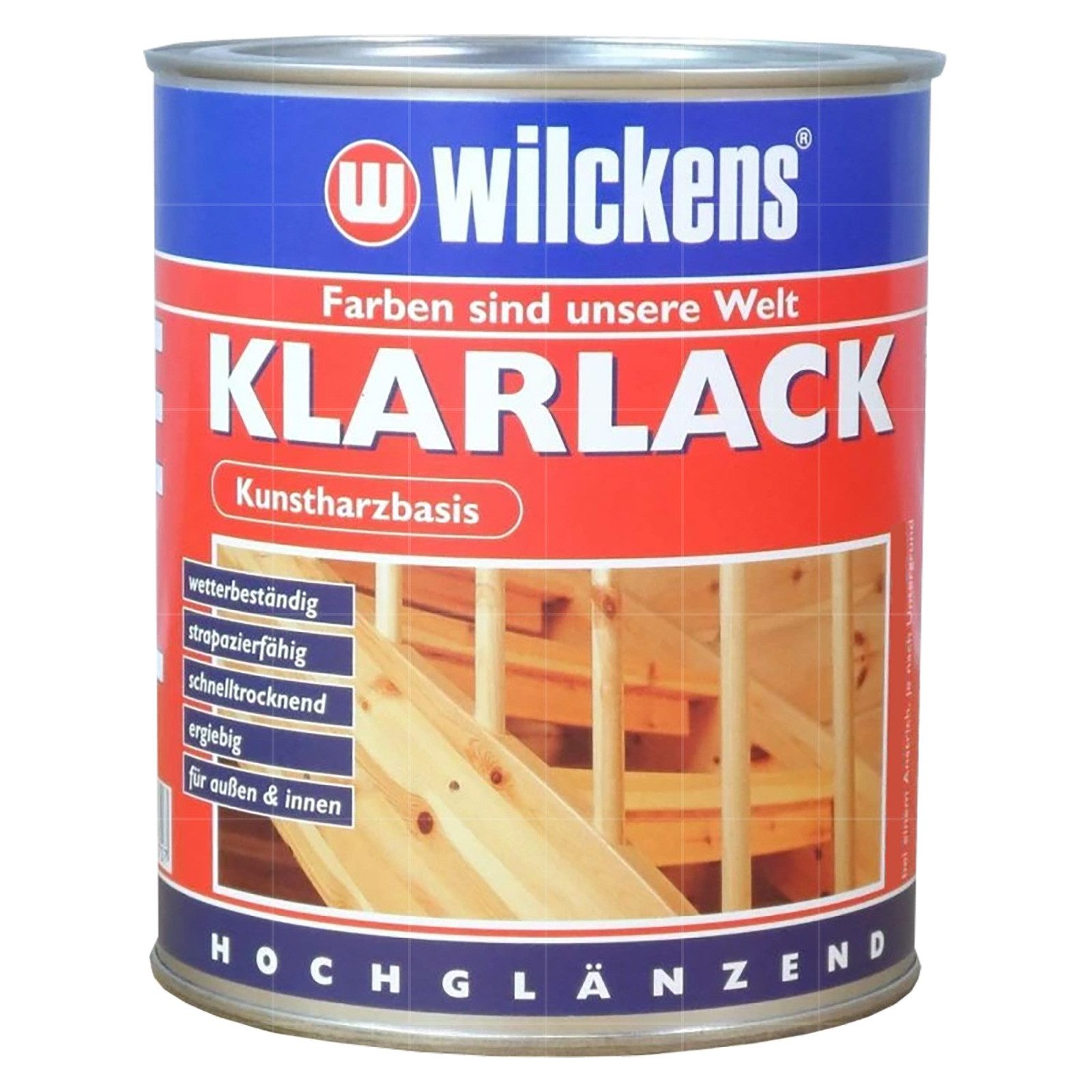 Wilckens Farben Klarlack Klarlack hochglänzend - 0.75 Liter
