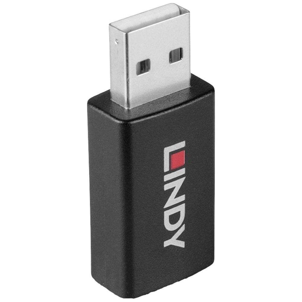 Lindy LINDY USB 2.0 Adapter Data-Blocker with Battery Charging 1.2 USB-Adapter