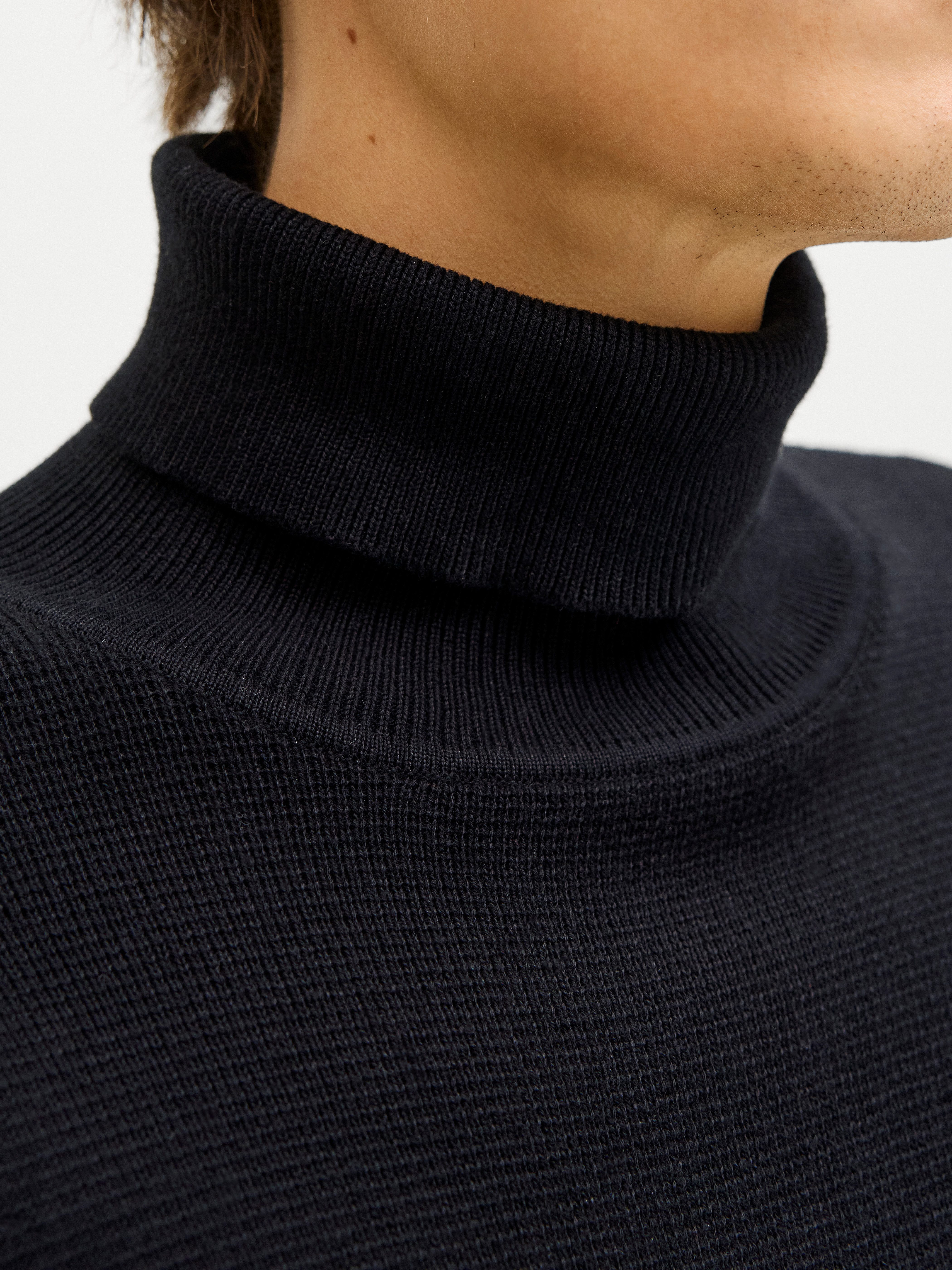 Jack & Jones Rollkragenpullover JPRBLAMILANO STITCH KNIT ROLL NECK