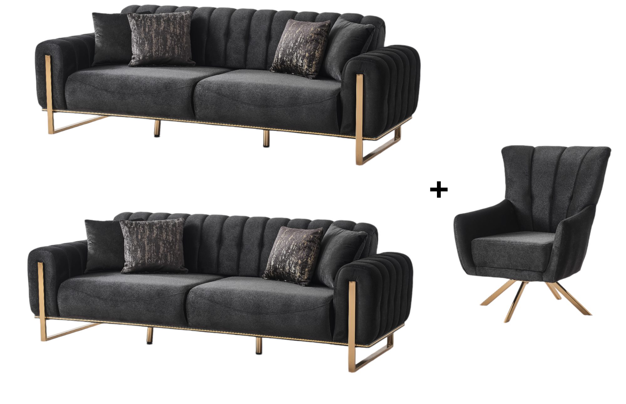 BENEDO MÖBEL Polstergarnitur Platin Sofa Verschiedene Ausführung Handmade günstig online kaufen