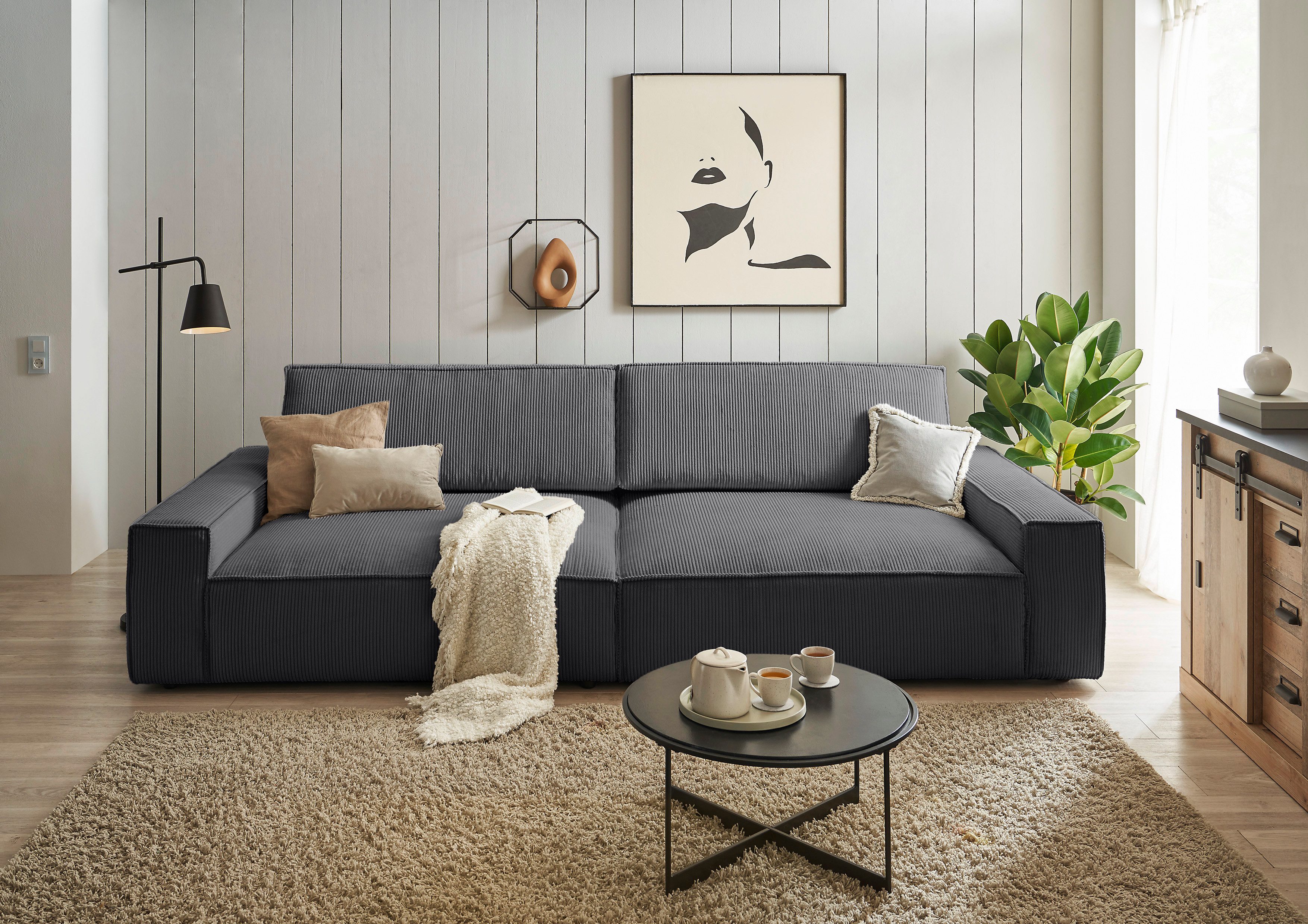 Home affaire Big-Sofa NEU: SHERWOOD XXL, günstig online kaufen