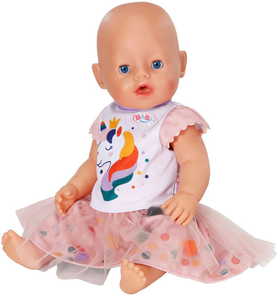 Baby Born Puppenkleidung Einhornkleid mit Tutu, 43 cm, mit Kleiderbügel günstig online kaufen