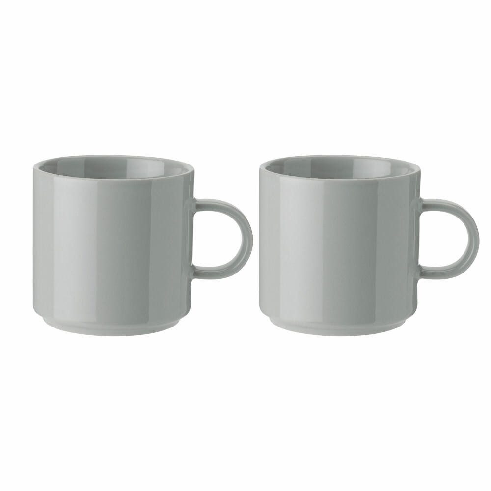 Becher Light Grey 2er Set
