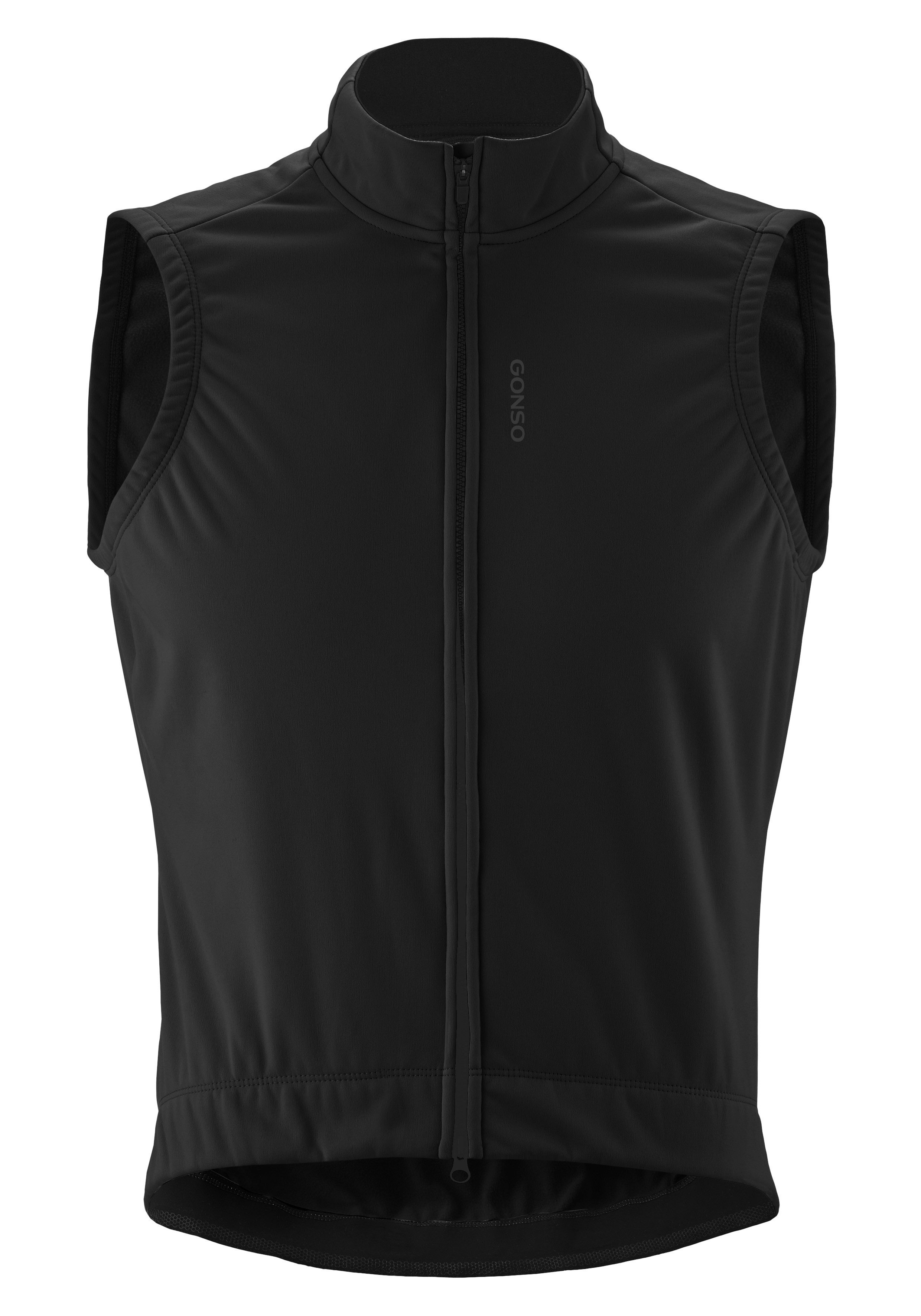 Gonso Funktionsweste Road Vest Softshell atmungsaktive Unisex Weste aus Softshell Material, Tight Fit