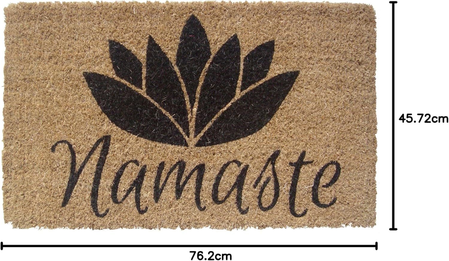 Entryways Fußmatte Entryways Handgewebte Kokosfußmatte Fußmmatte günstig online kaufen