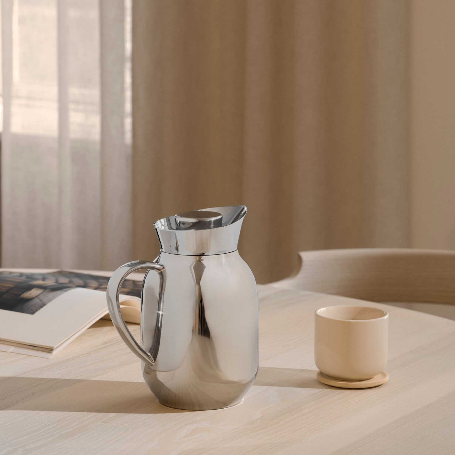Stelton Isolierkanne Amphora Edelstahl 1200 ml