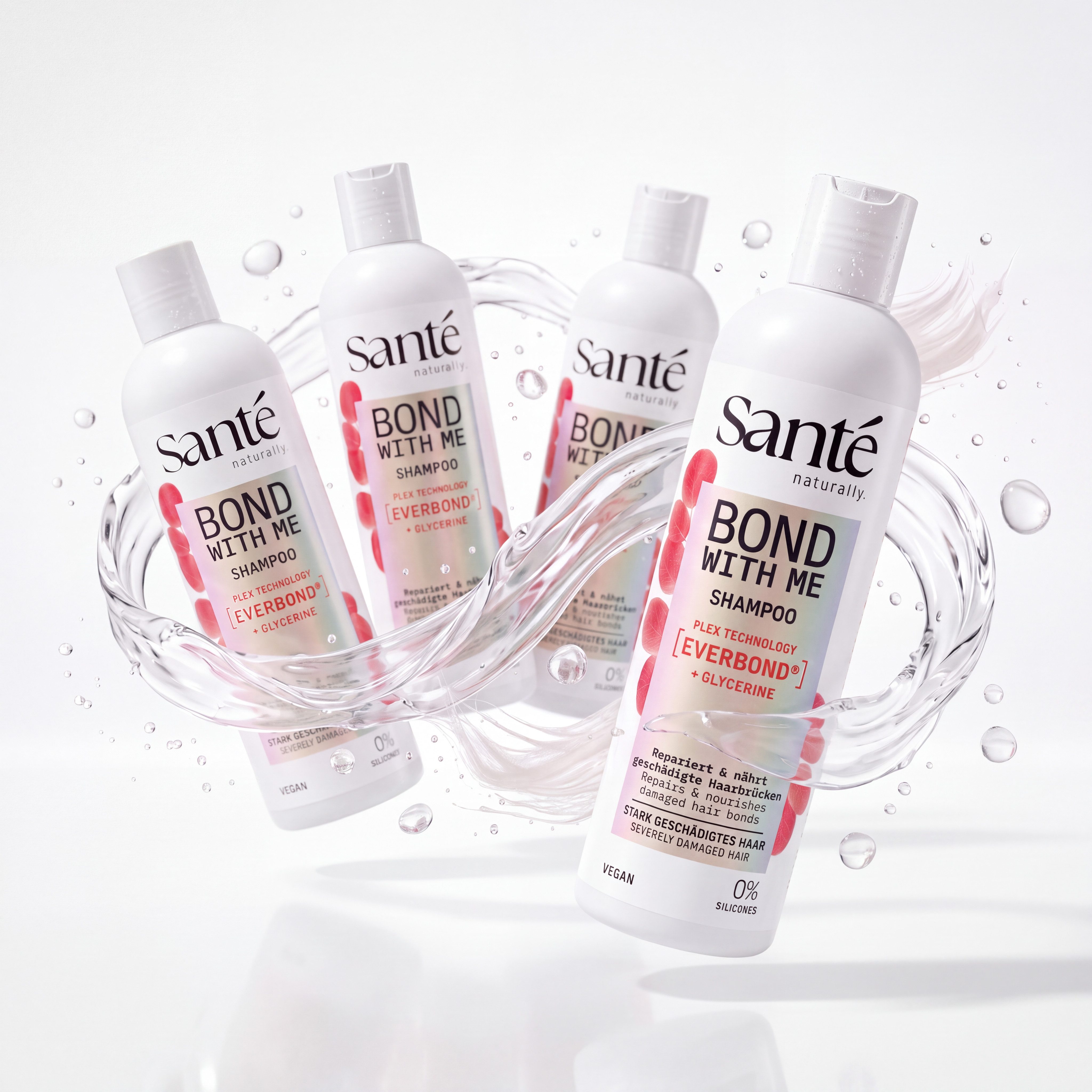 SANTE Haarshampoo, 4-tlg.