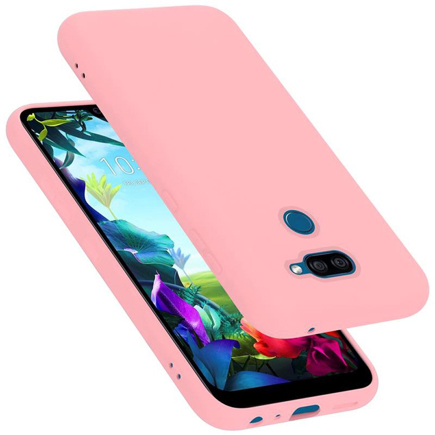 Cadorabo Handyhülle für LG K40S Hülle LG K40S, Flexible Hülle TPU Silikon Schutzhülle Back Cover Case