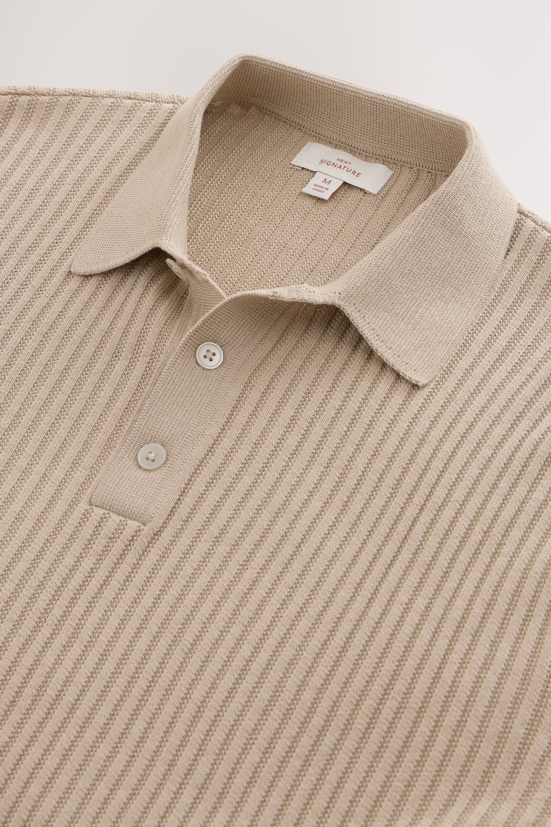 Next Poloshirt Regular Fit Signature Kurzarmhemd, günstig online kaufen