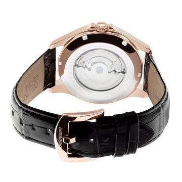 Continuum Automatikuhr Premium Herrenuhr aus Edelstahl - IPG Rotgold Auto