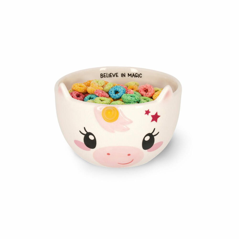 Legami Müslischale Cereal Bowl Buongiorno Unicorn, Steinzeug