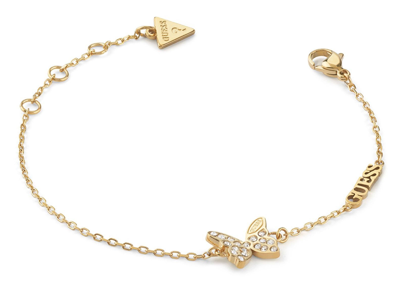Guess Gliederarmband Pave Butterfly Bracelet günstig online kaufen