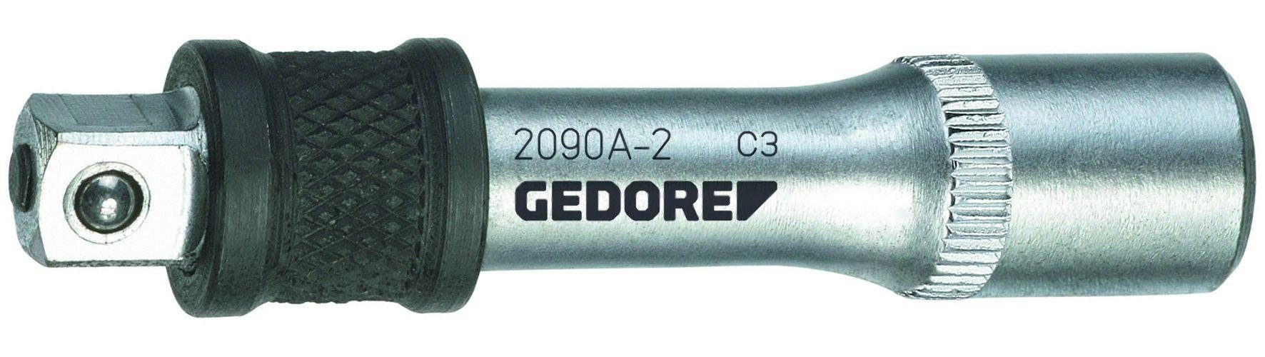 Gedore Ratschenringschlüssel 2090 A-2 Verlängerung mit Auslöser 1/4" 55 mm