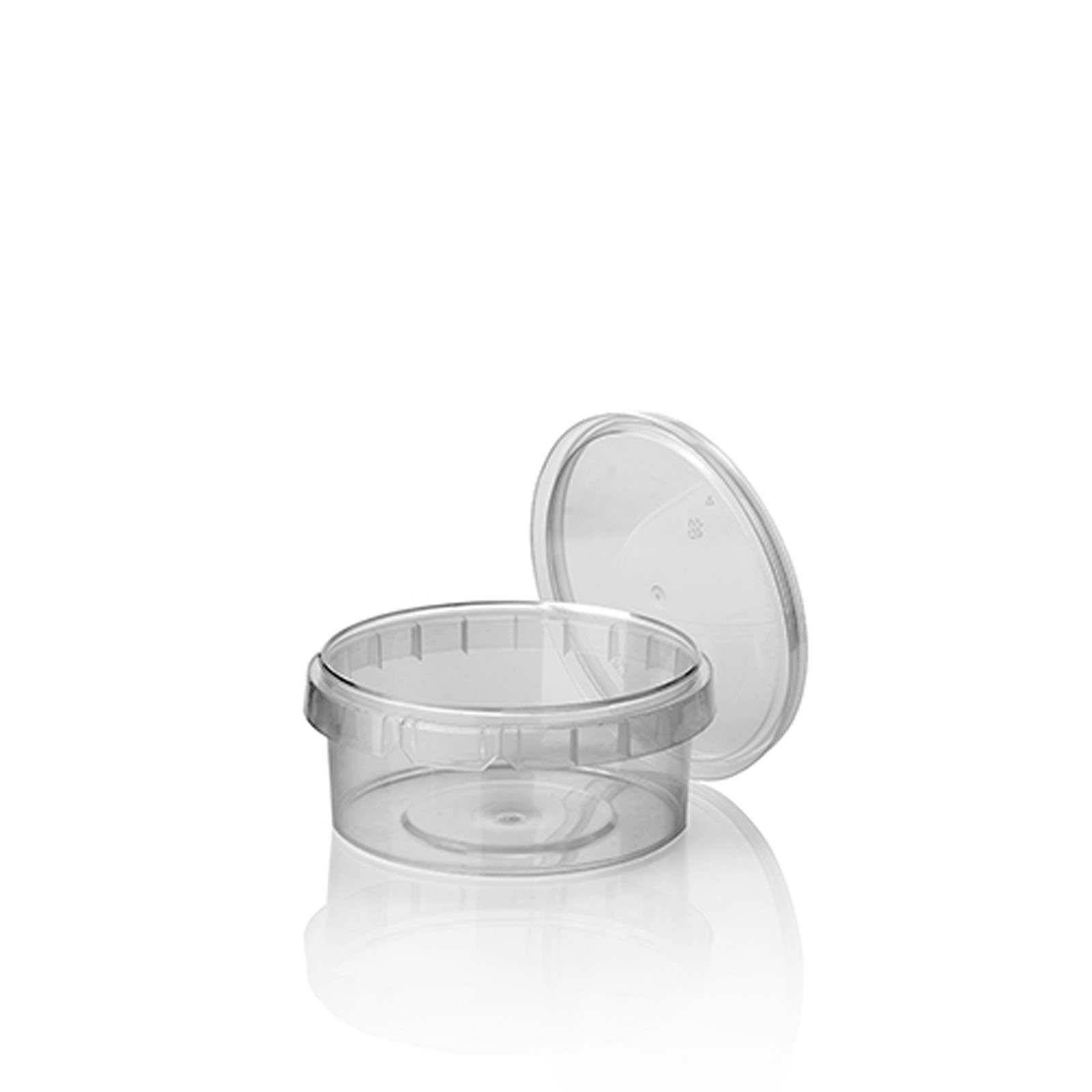 Starpak Einwegbecher 432 Stück Feinkostbecher, PP 240 ml Ø 9,5 cm · 5,6 cm transparent mit