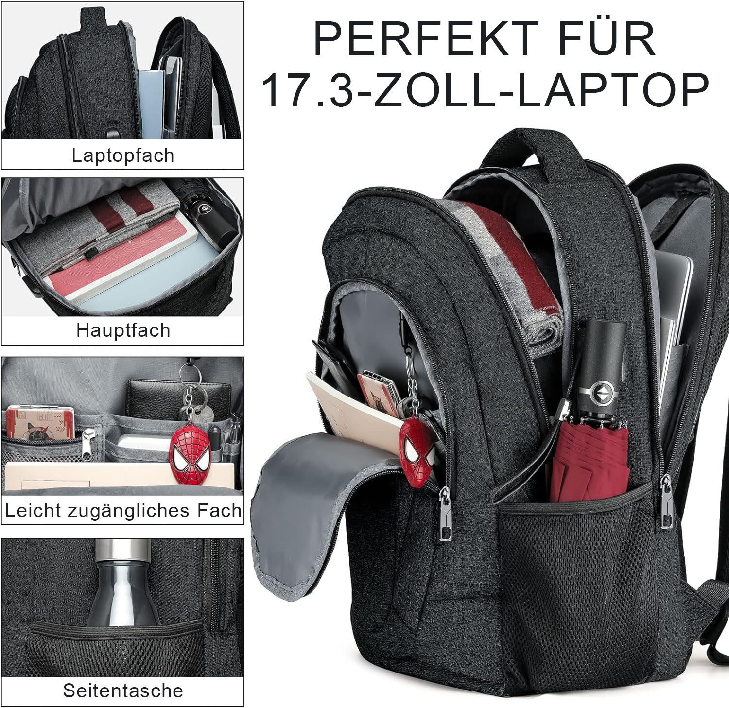 OKWISH Laptoprucksack Rucksäcke Schulrucksack Business Rucksack günstig online kaufen