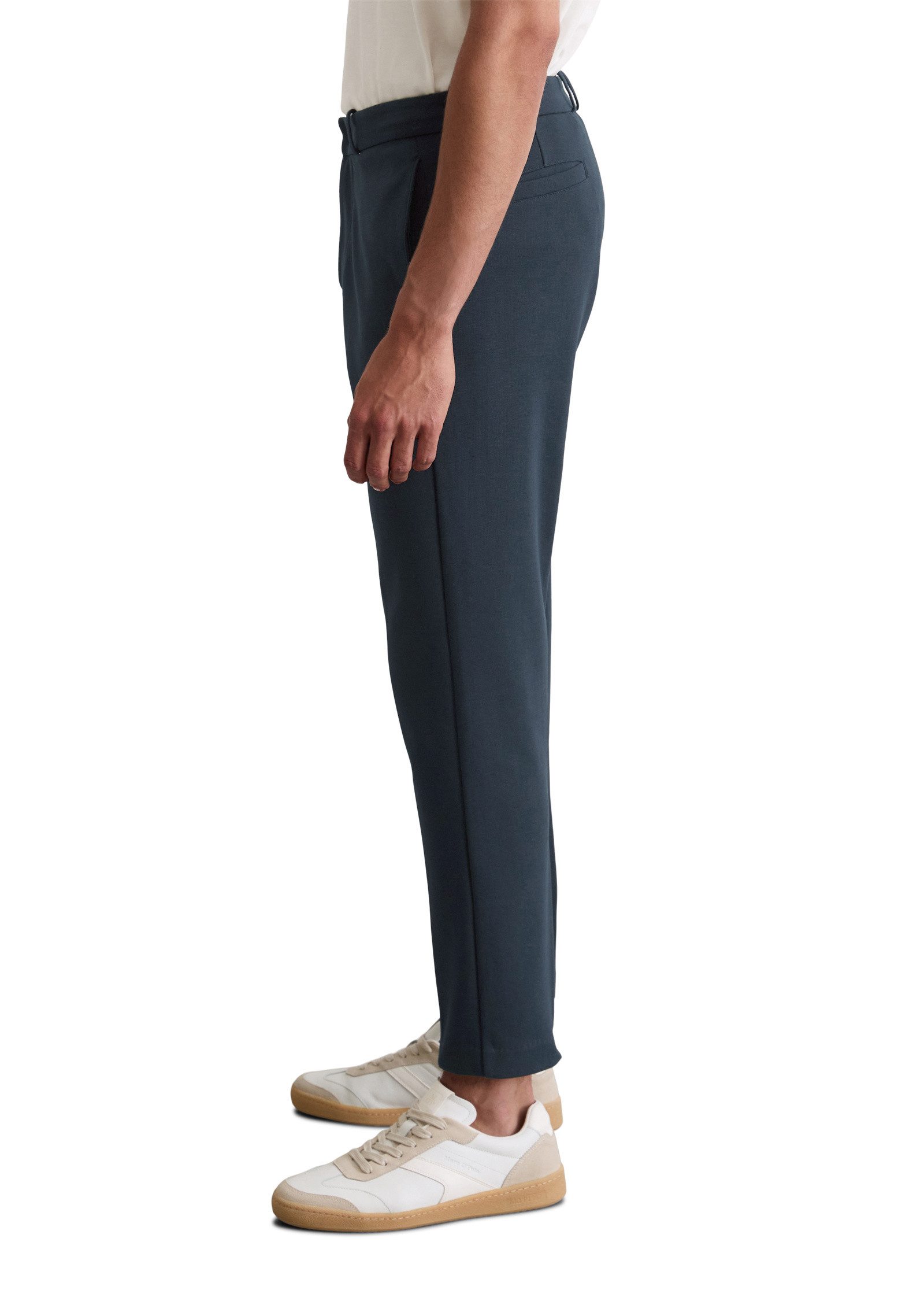 Marc O'Polo Jerseyhose aus elastischem Bio-Baumwoll-Mix günstig online kaufen