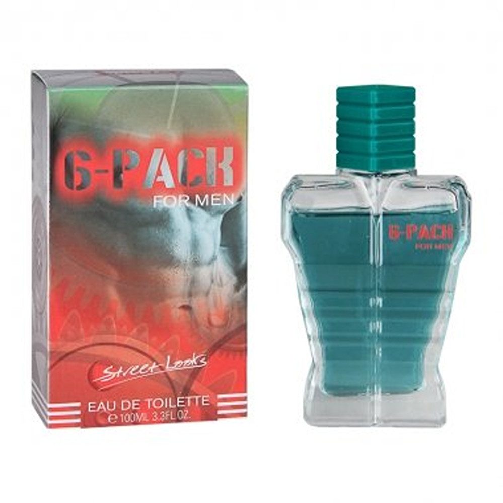 Real Time Eau de Toilette 6-Pack for men - Street Looks -Eau de Toilette Spray 100 ml, Eau de Toilette,Herrenduft