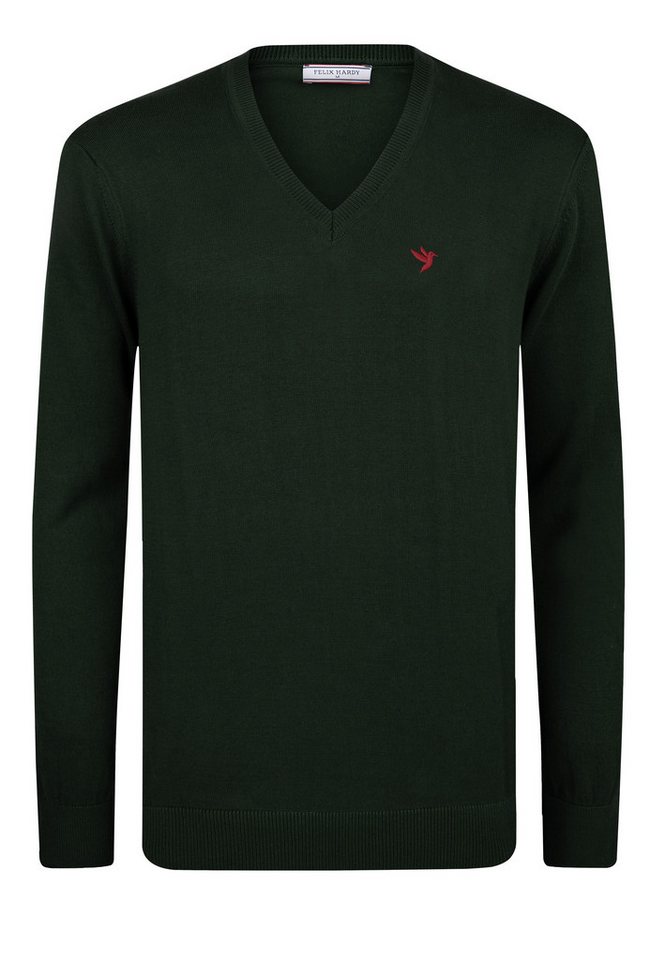 Felix Hardy V-Ausschnitt-Pullover Pullover mit V-Ausschnitt