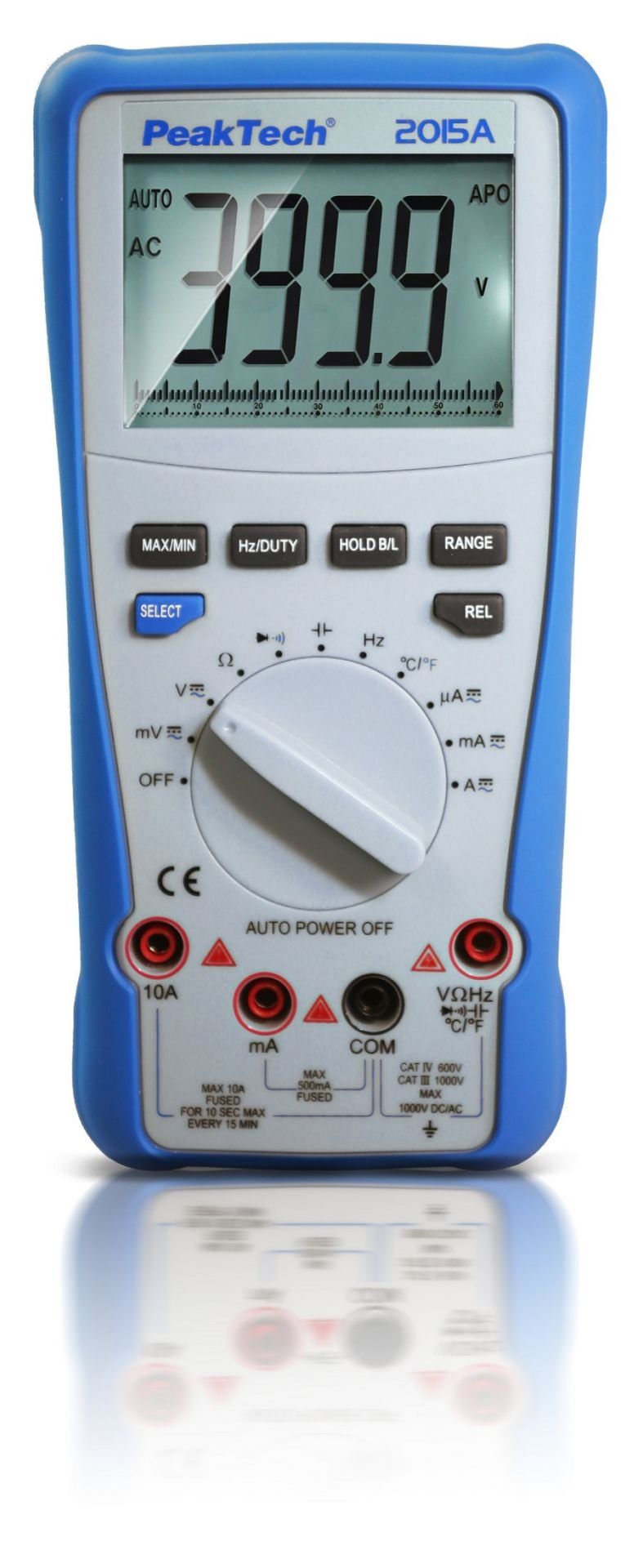 Multimeter PeakTech 2015 A: True RMS Digitalmultimeter ~ 4.000 Counts