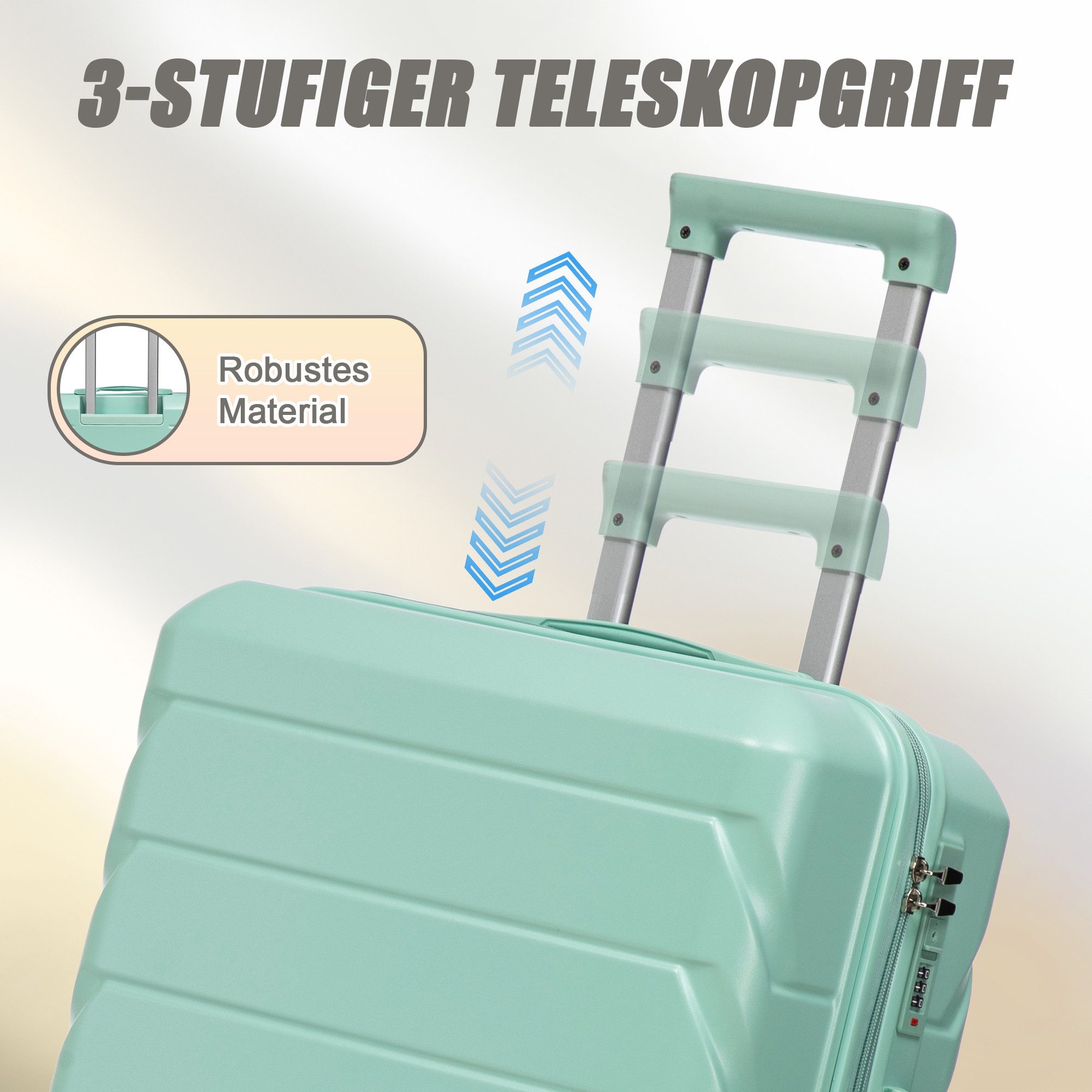i@home Kofferset 14"/19"/24"/28" 4-teiliger Koffer, 4 günstig online kaufen