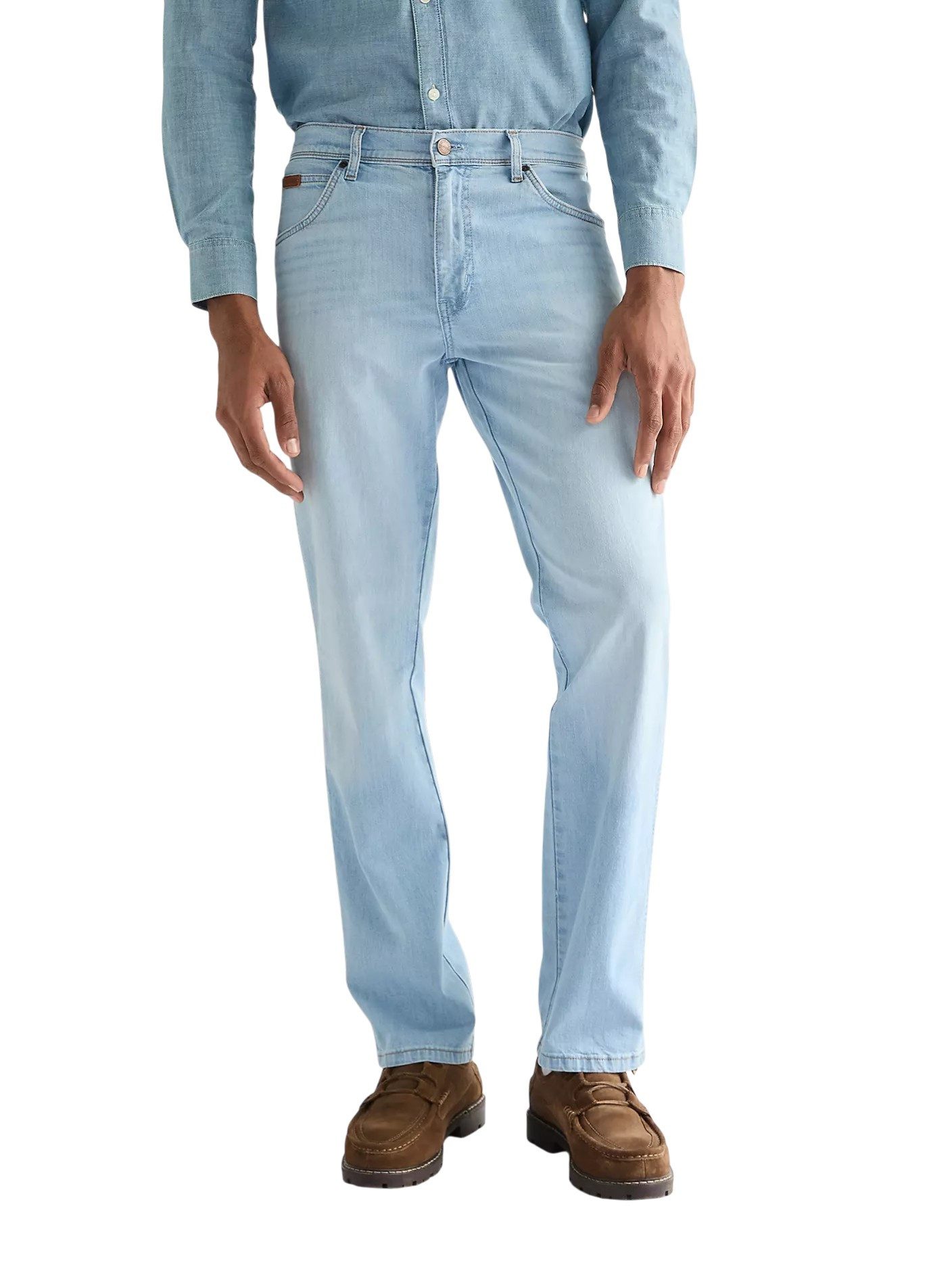 Regular-fit-Jeans Jeans Wrangler Texas Bleach