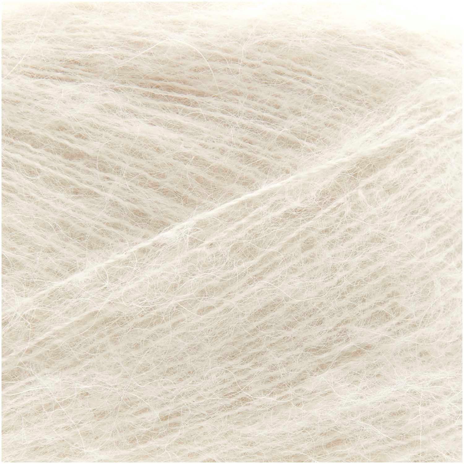 Rico Design Essentials Baby Alpaca Loves Silk Lacegarn aus Seide und Babyalpaka Häkelwolle, 200,00 m (25g Alpaka Wolle Handstrickgarn, Alpakawolle mit Seide zum stricken und häkeln), Strickgarn, Strickwolle, Lacewolle