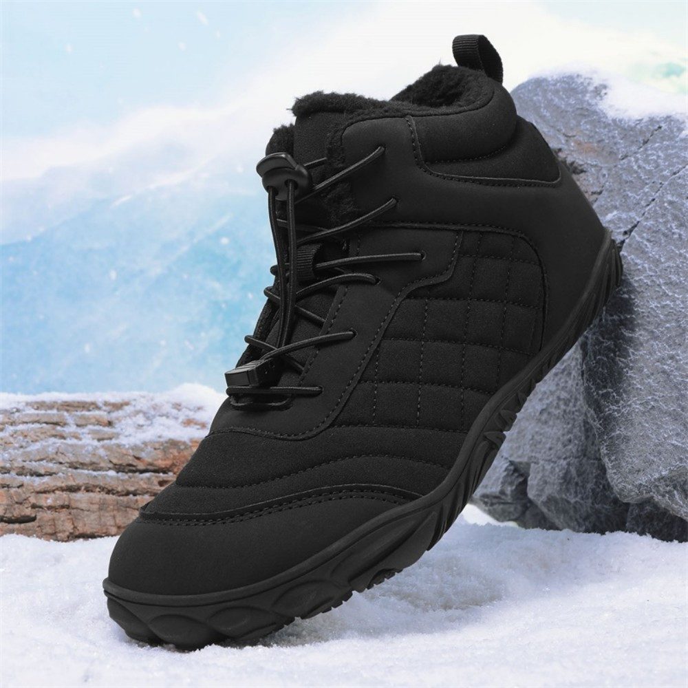 HUSK'SWARE Schneeschuhe (Warme Wanderschuhe, High-Top-Schuhe), efütterte Winterstiefel für Damen & Herrenr- ideal für kalte Tage