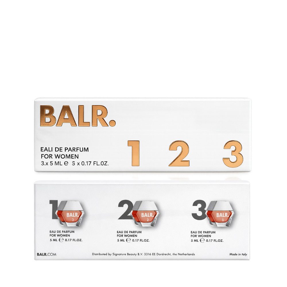 BALR. Duft-Set Eau de Parfum Set für Damen – 3x 5 ml Duft-Trio, 3-tlg.