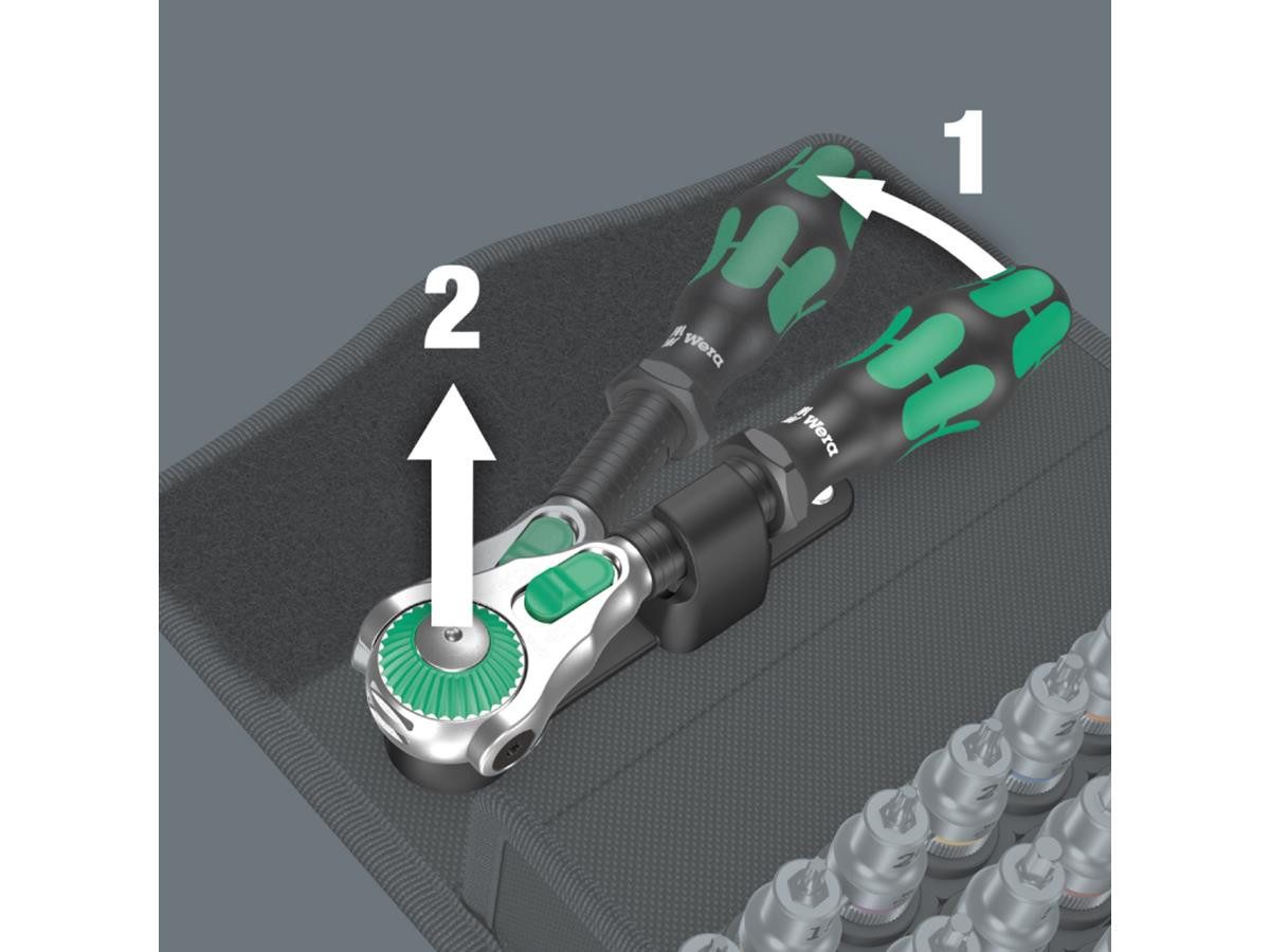 Wera Ratsche 8100 SB All-in (Set, 35 St), 3/8"-Antrieb