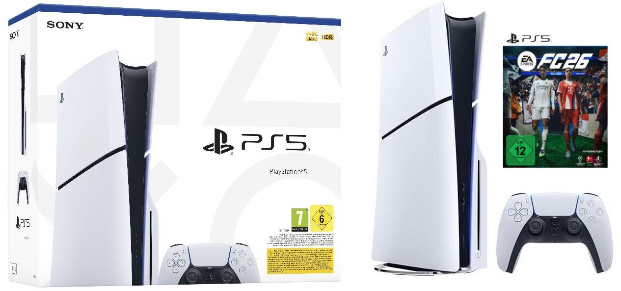 Playstation Playstation 5 Disk Slim Edition inkl. EA Sports FC26 1TB