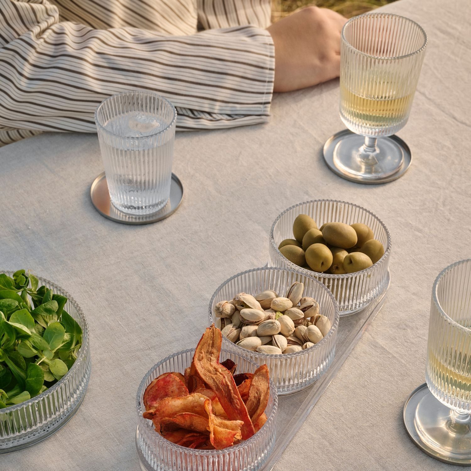 Stelton Glas Pilastro 150 ml, Glas, 6er Set