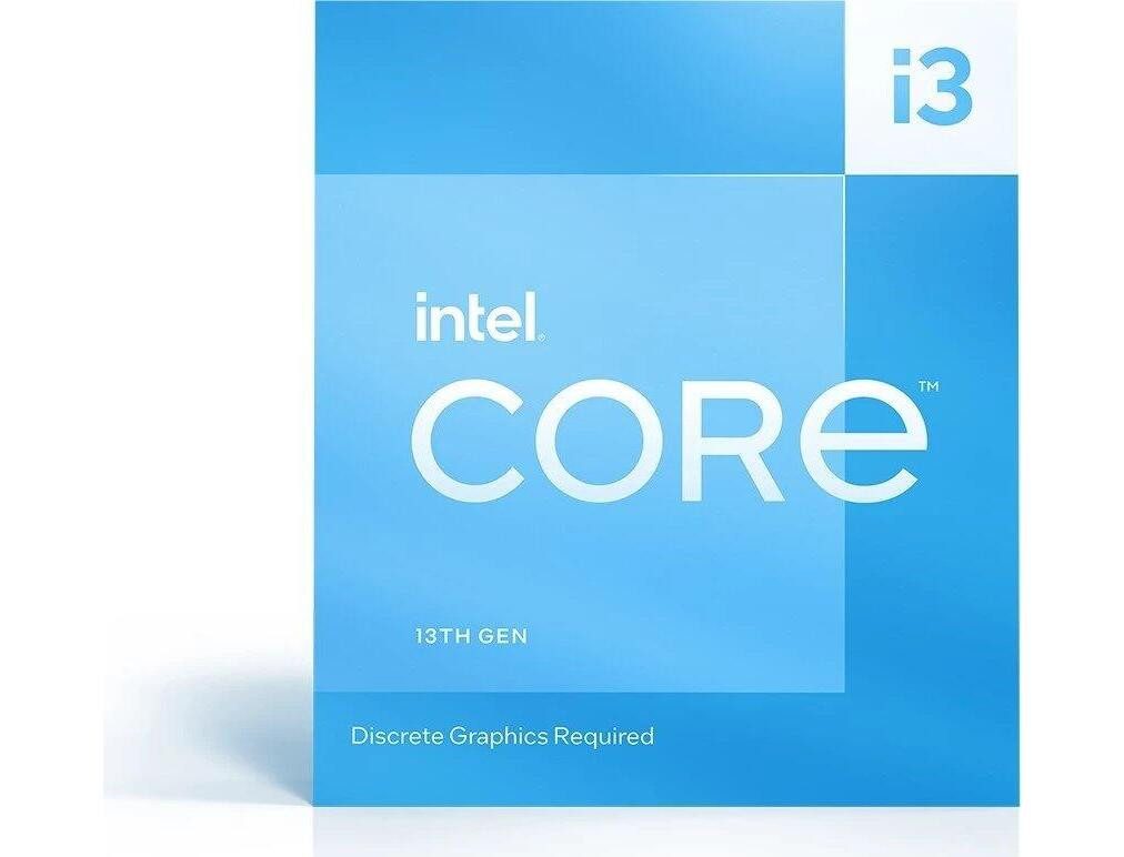 Prozessor Intel Core i3-13100F, 4C/8T, 3.40-4.50GHz, boxed B