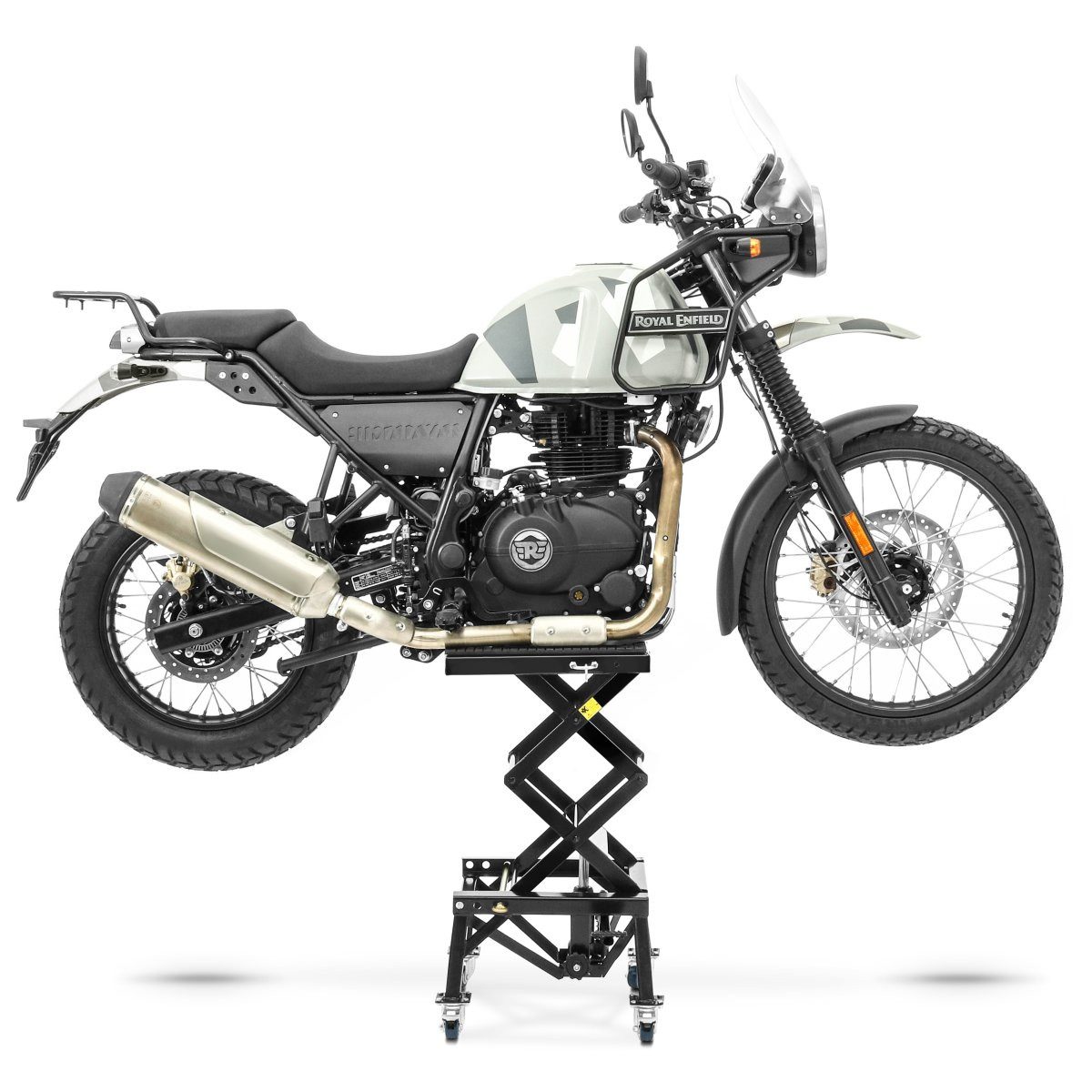 ConStands Motorradheber 2x Motorradheber Enduro # Crosslift XL Motocross Scherenheber mit Roll