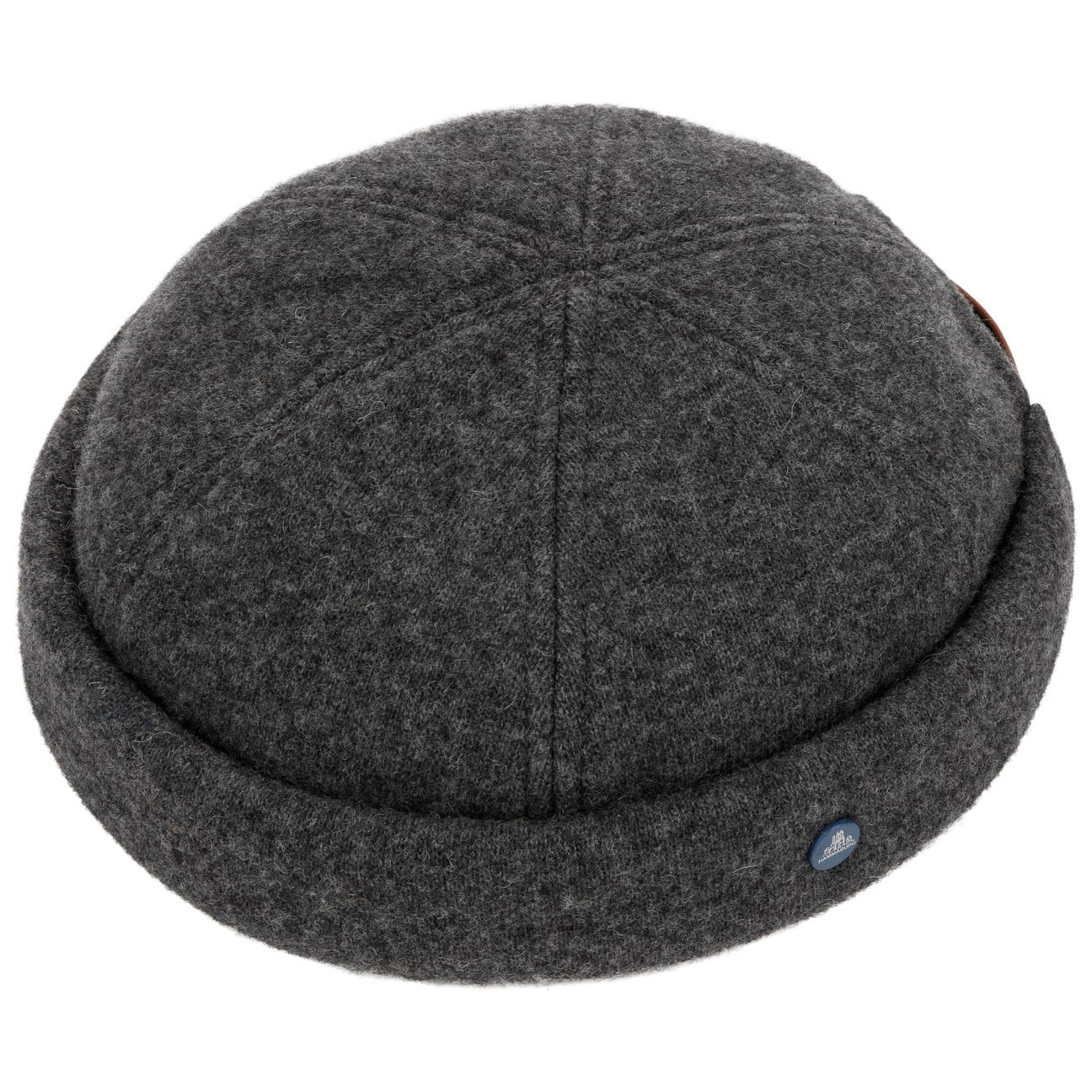 Hammaburg Strickmütze (1-St) Skullcap mit Umschlag