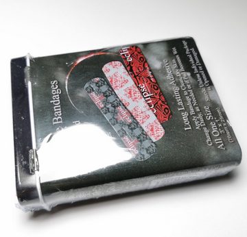 NECA Dose Twilight EDWARD CULLEN Foto 24 Aufkleber (3x8) Pillen Zigaretten Geld Metall Dose Box