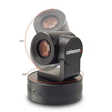Celexon PTZ Videokonferenzkamera VK1080 Full HD Full HD-Webcam (Full-HD, 1920x1080p, 30fps FULL HD-Auflösung)