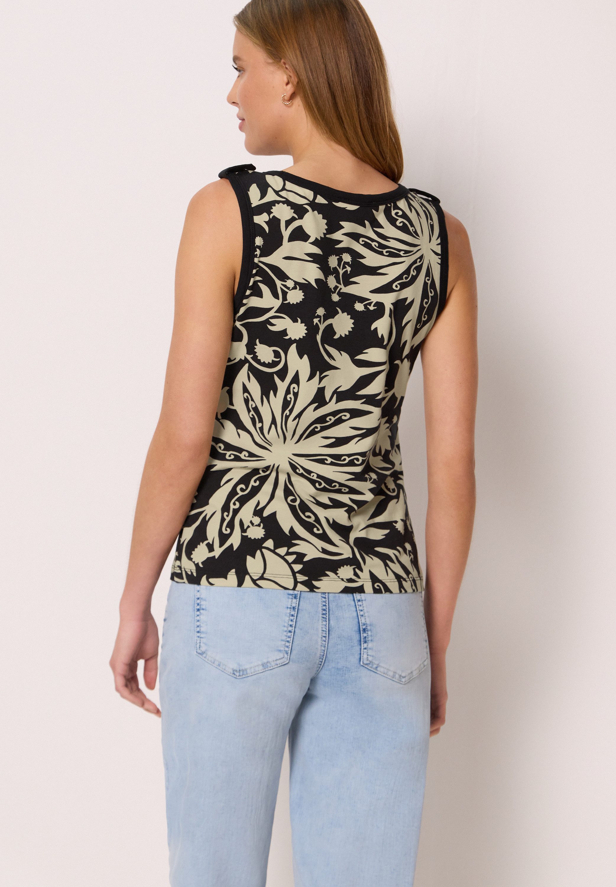 STREET ONE STUDIO Tanktop mit Knopf Details