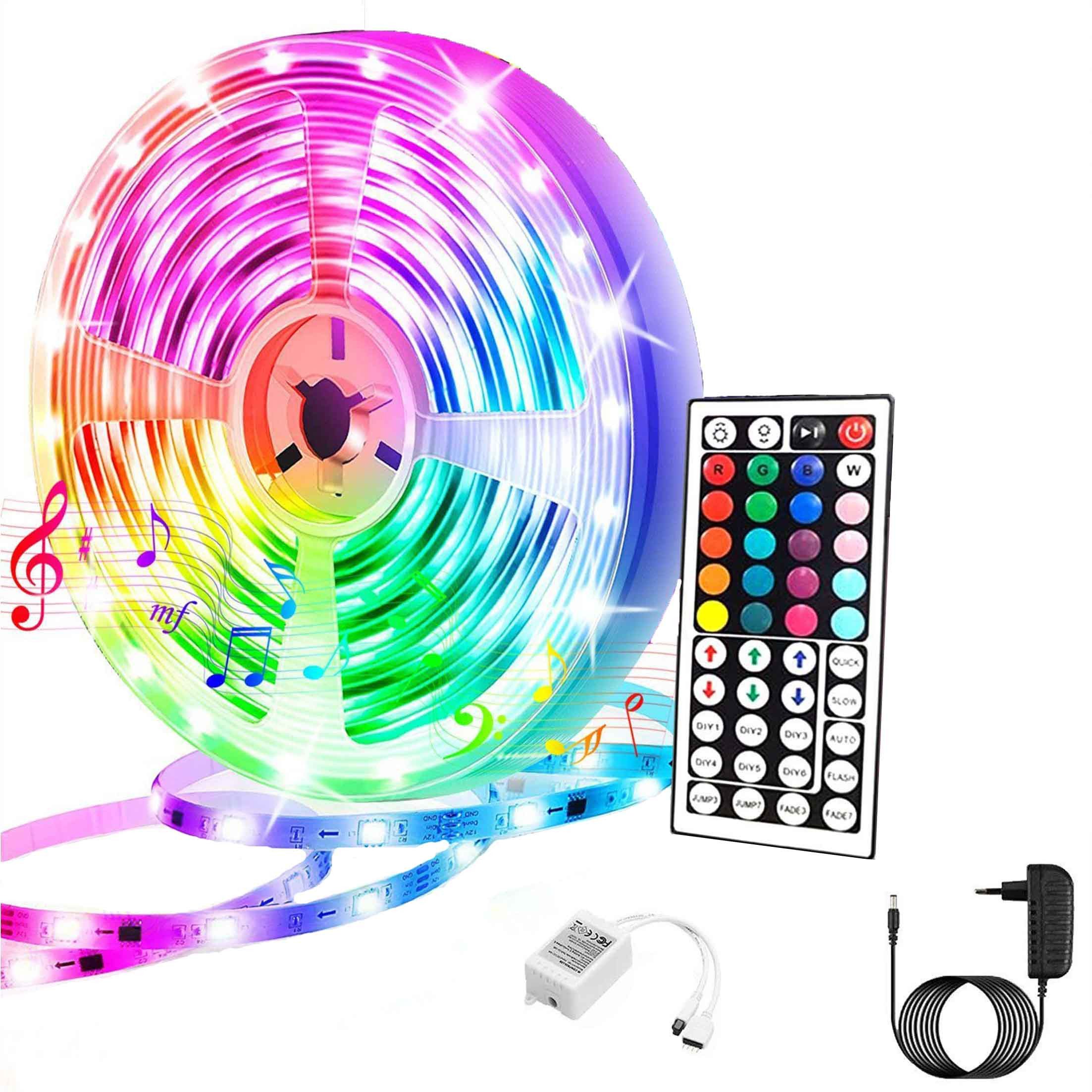 KINSI LED Stripe LED- Streifen, Lichtstreifen, RGB, Lichterketten, 5, 10, 1 günstig online kaufen