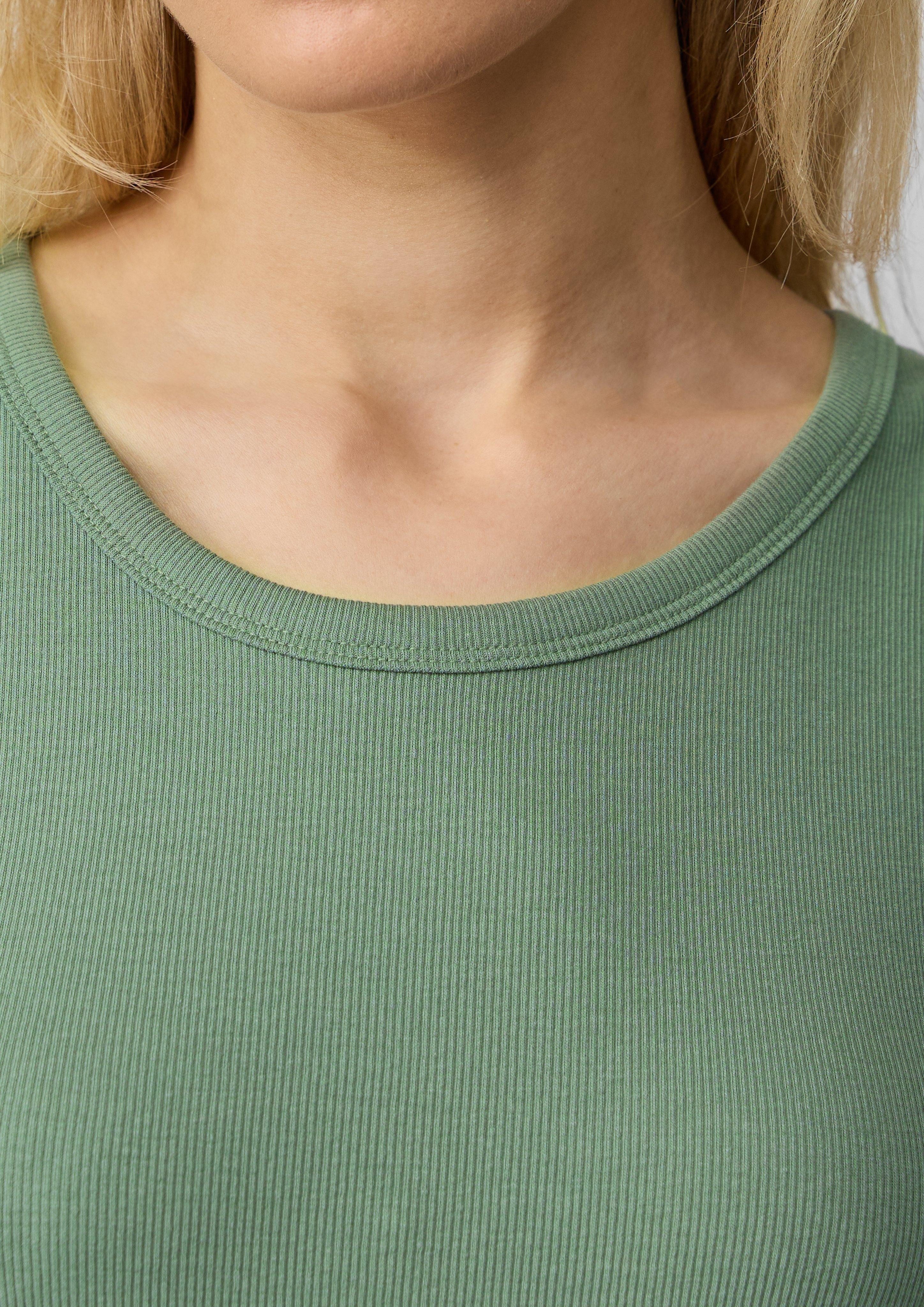 s.Oliver Shirttop Elastisches Top mit Rippstruktur günstig online kaufen