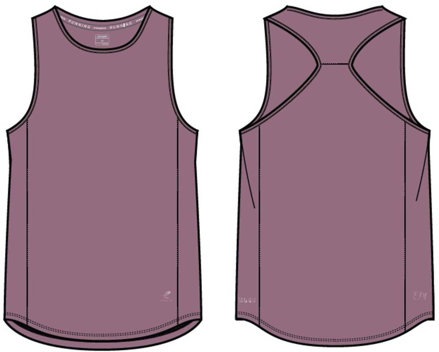 Energetics Tanktop Da.-Tank-Shirt Ellea W VIOLET