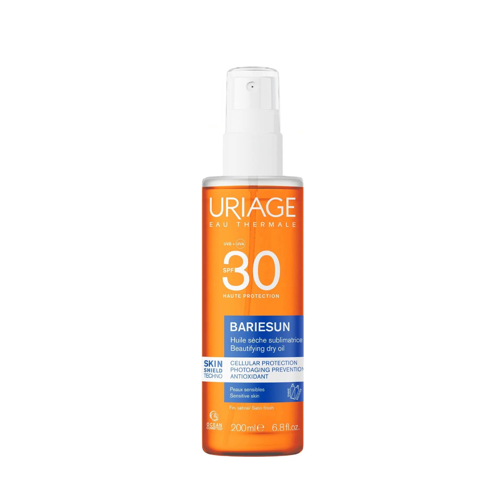 Uriage Sonnenschutzöl Bariesun Sonnenöl SPF30 200ml
