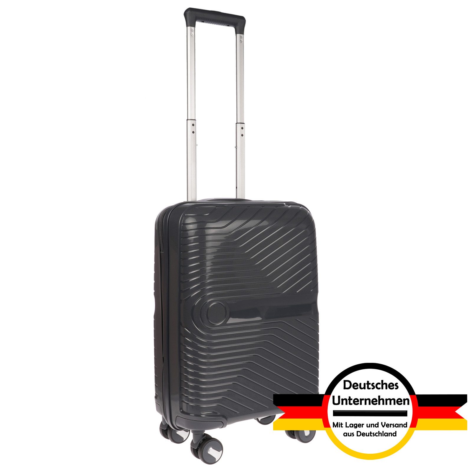 Weissmantel Handgepäckkoffer Handgepäck Koffer 55x40x20 - Handgepäckkoffer Trolley mit Hartschale, Leichter Koffer Klein, Kabinengepäck Handgepäck Hartschale