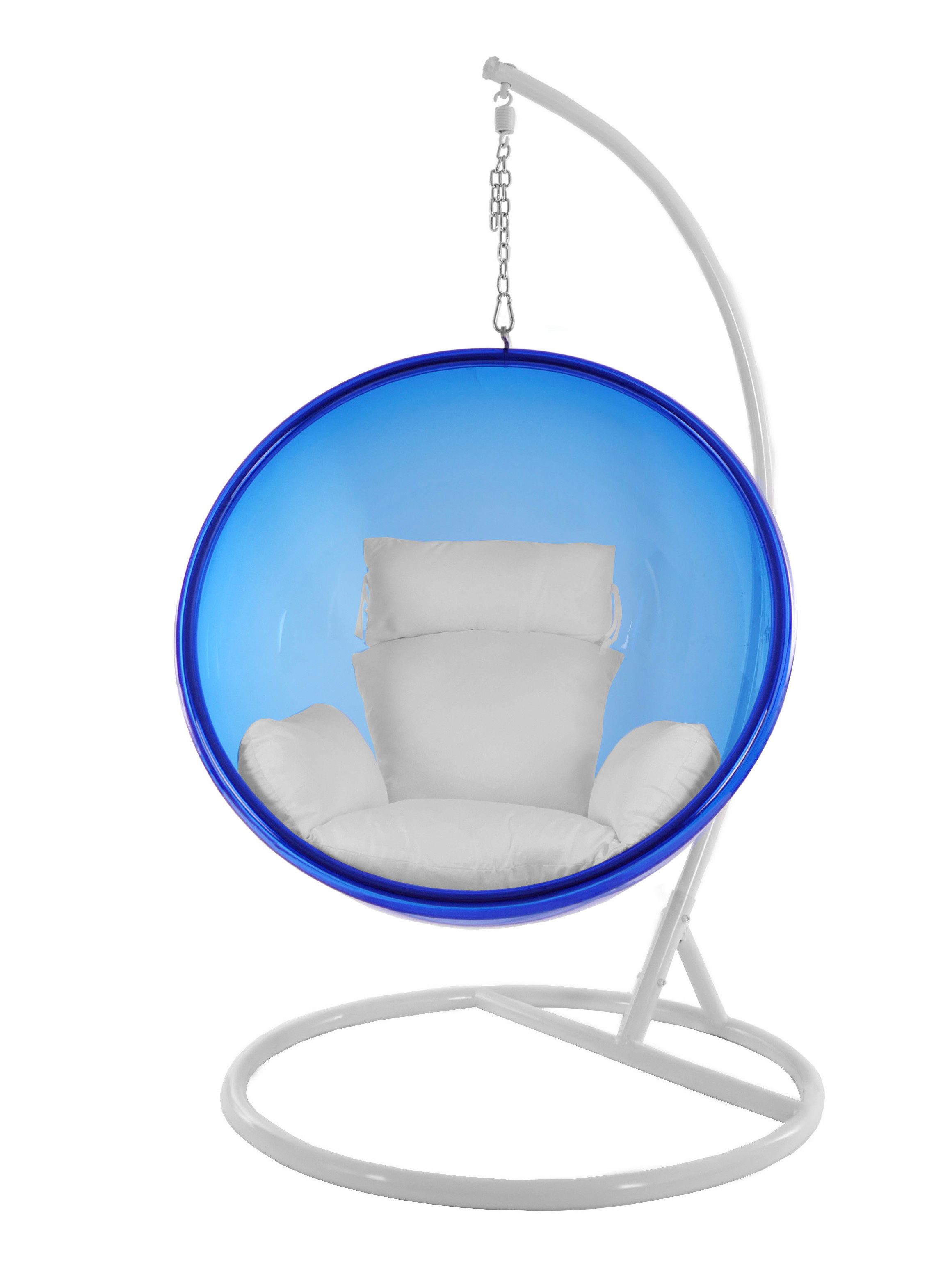 KIDEO Hängesessel Bubble weißes Gestell (Set günstig online kaufen