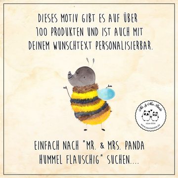 Mr. & Mrs. Panda Sporttasche Hummel flauschig - Transparent - Geschenk, lustige Sprüche, Beutel, B (1-tlg), Umweltfreundlich