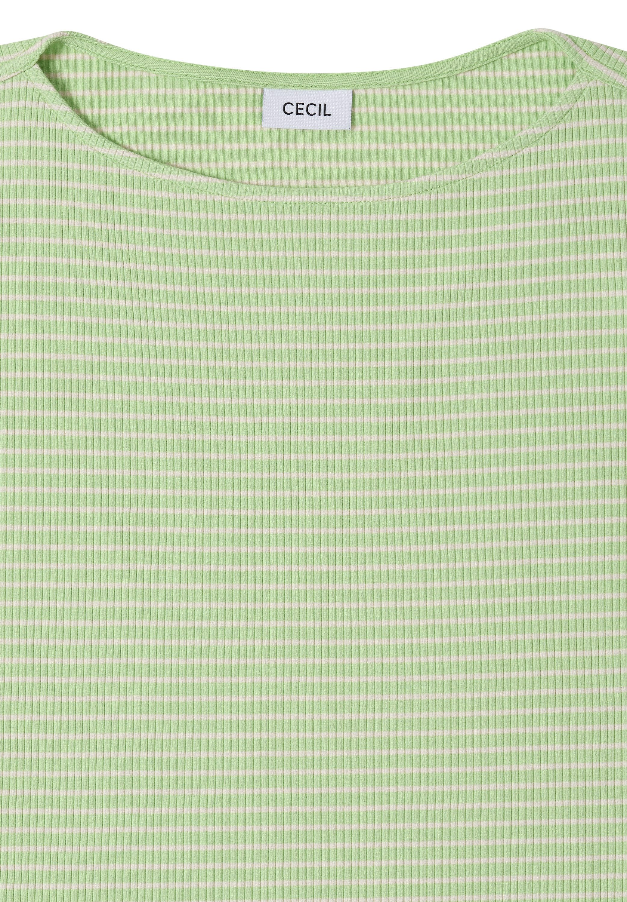 CECIL Langarmshirt mit Streifen-Muster