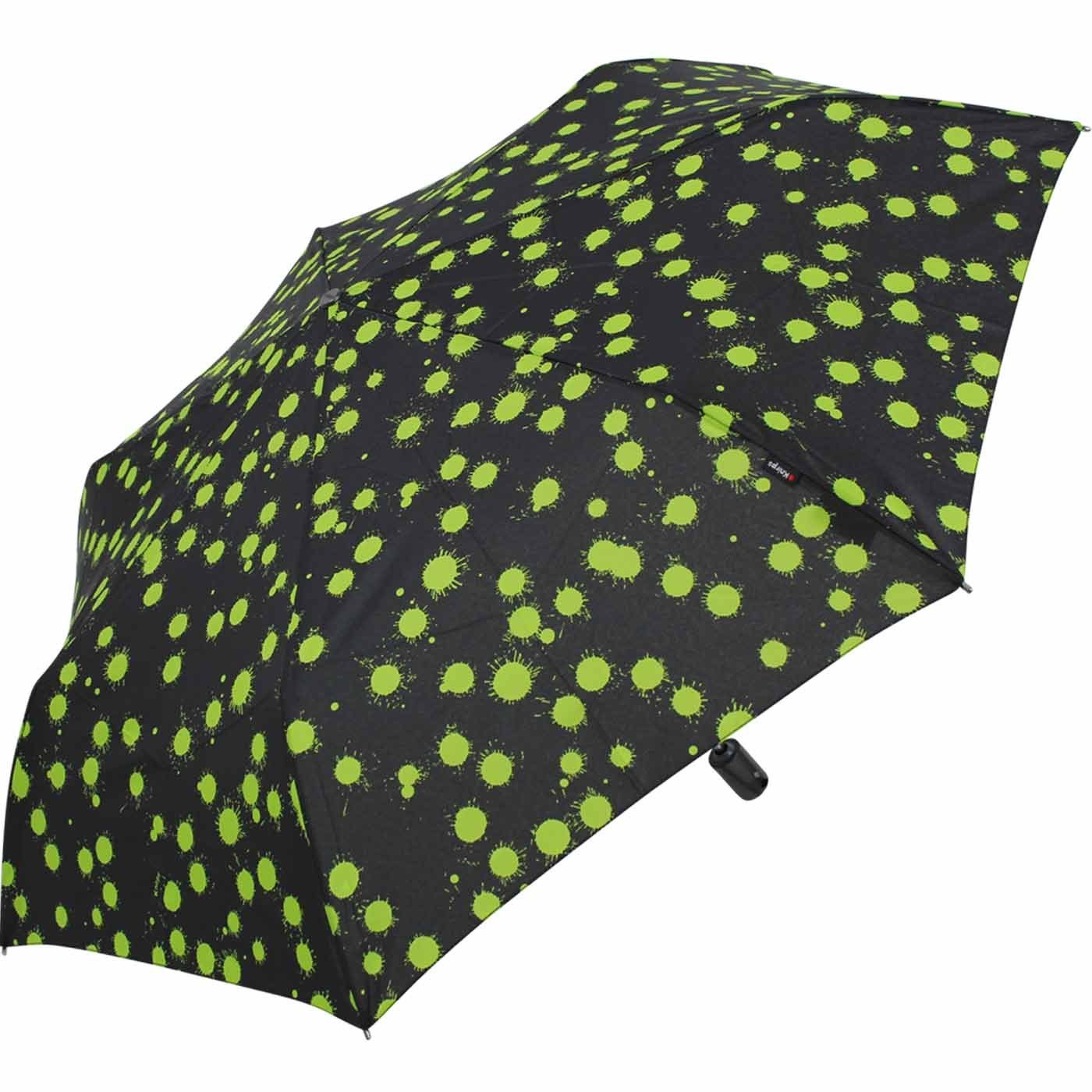 Knirps® Taschenregenschirm Slim Duomatic mit Auf-Zu-Automatik - Paint Drops günstig online kaufen