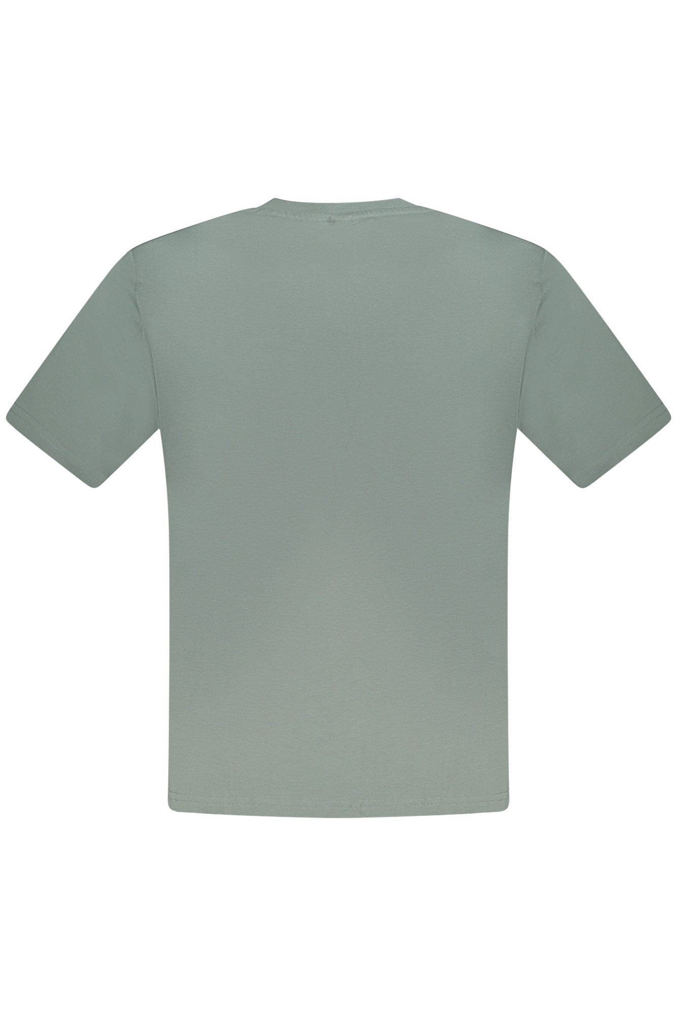North Sails T-Shirt Grünes Herren-T-Shirt mit Logo-Print und